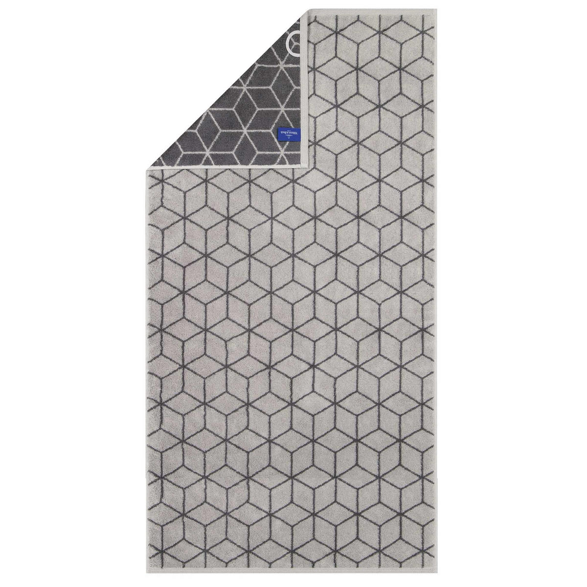 HANDTUCH Unisex Carré Grau Baumwolle 10er Pack - Grau, Textil (50/100cm) - Villeroy & Boch