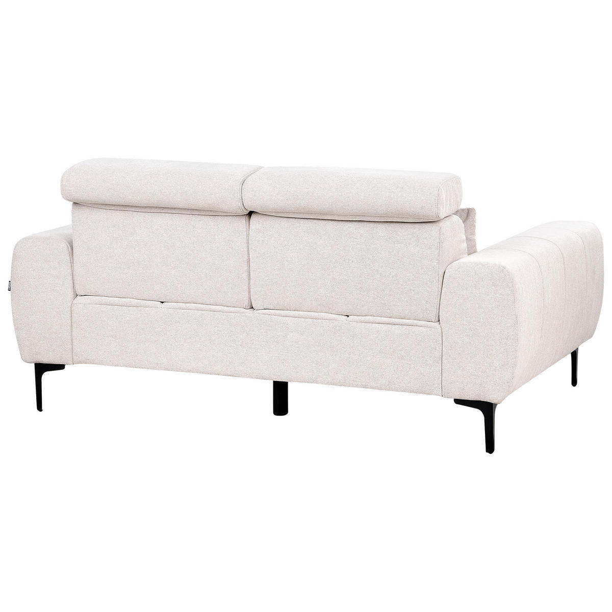 2-SITZER-SOFA beige Vegamo - Beige, Textil (176/97/110cm) - Beliani