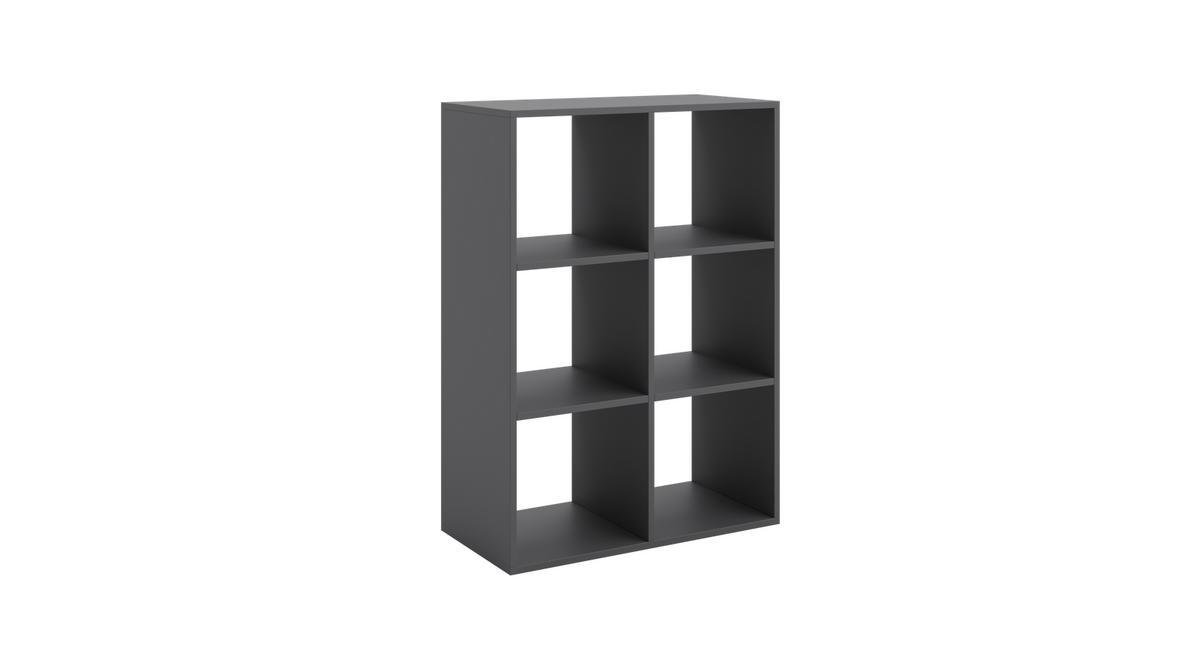 BÜCHERREGAL Loni - Grau, Holzwerkstoff (120/80/38cm) - RAUMHIRSCH FURNITURE