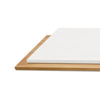 TISCHPLATTE Eiche oder Platinweiß - Weiß, Holz (80/120/2.5cm) - Schaff