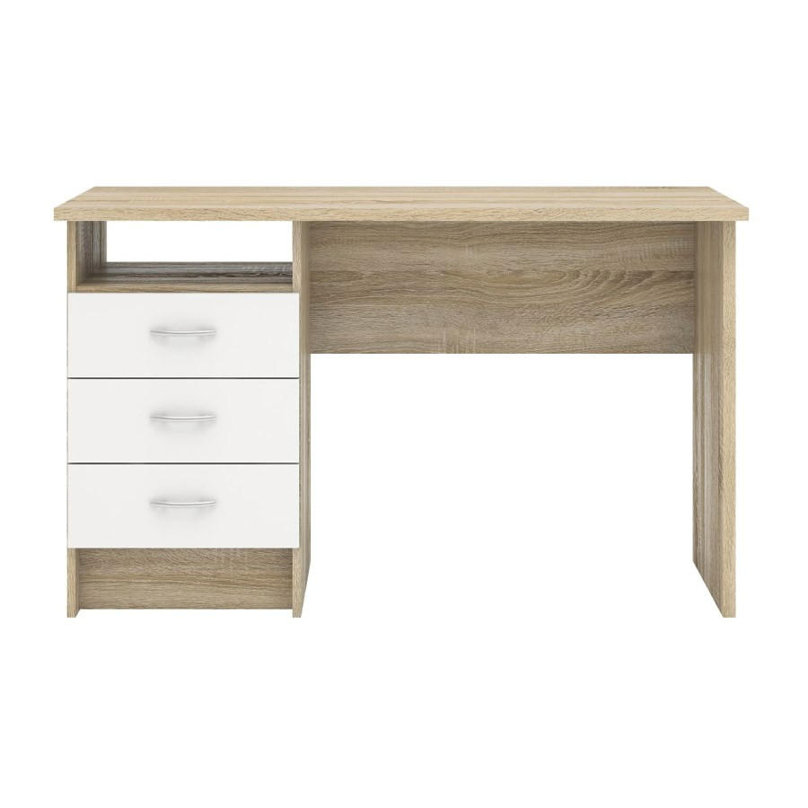 SCHREIBTISCH Eiche Dekor - Eichefarben, Holzwerkstoff (48/120/73cm) - ebuy24