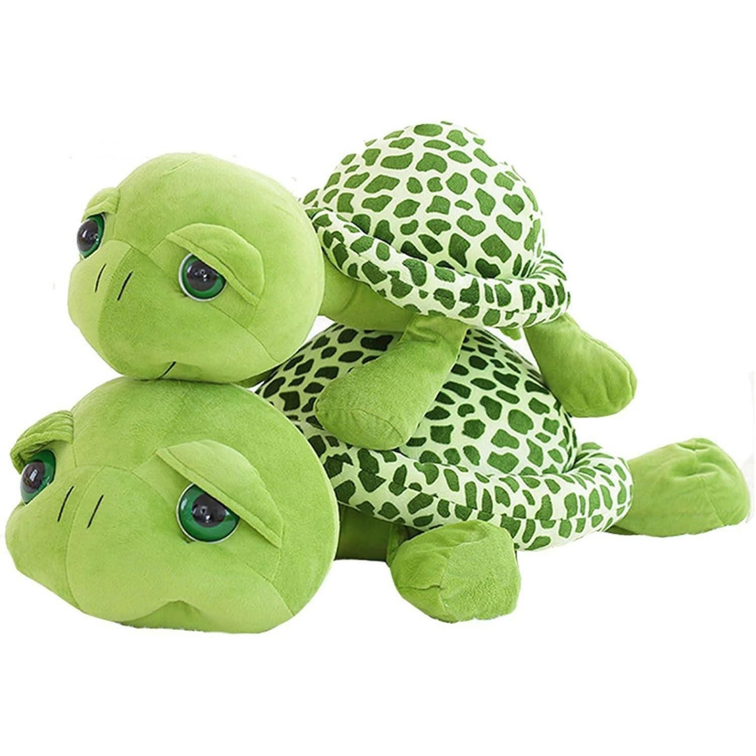 STOFFTIER Schildkröte Grün 20 cm - Grün, Textil (20/20cm)