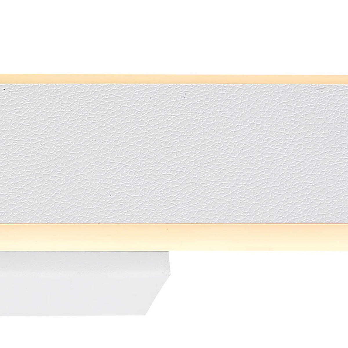 LED WANDLEUCHTE Metall Weiß - Weiß, Metall (40/4.8/6cm)