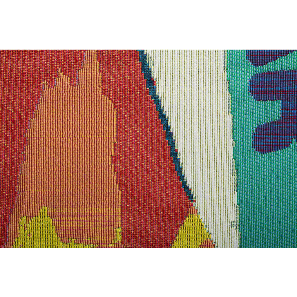 Thumbnail - Sansibar Sylt Outdoorteppich, Mehrfarbig, Textil, Wasser/Strand/Meer, Rechteckig, 130x190 cm, Oeko-Tex®, für Fußbodenhei...