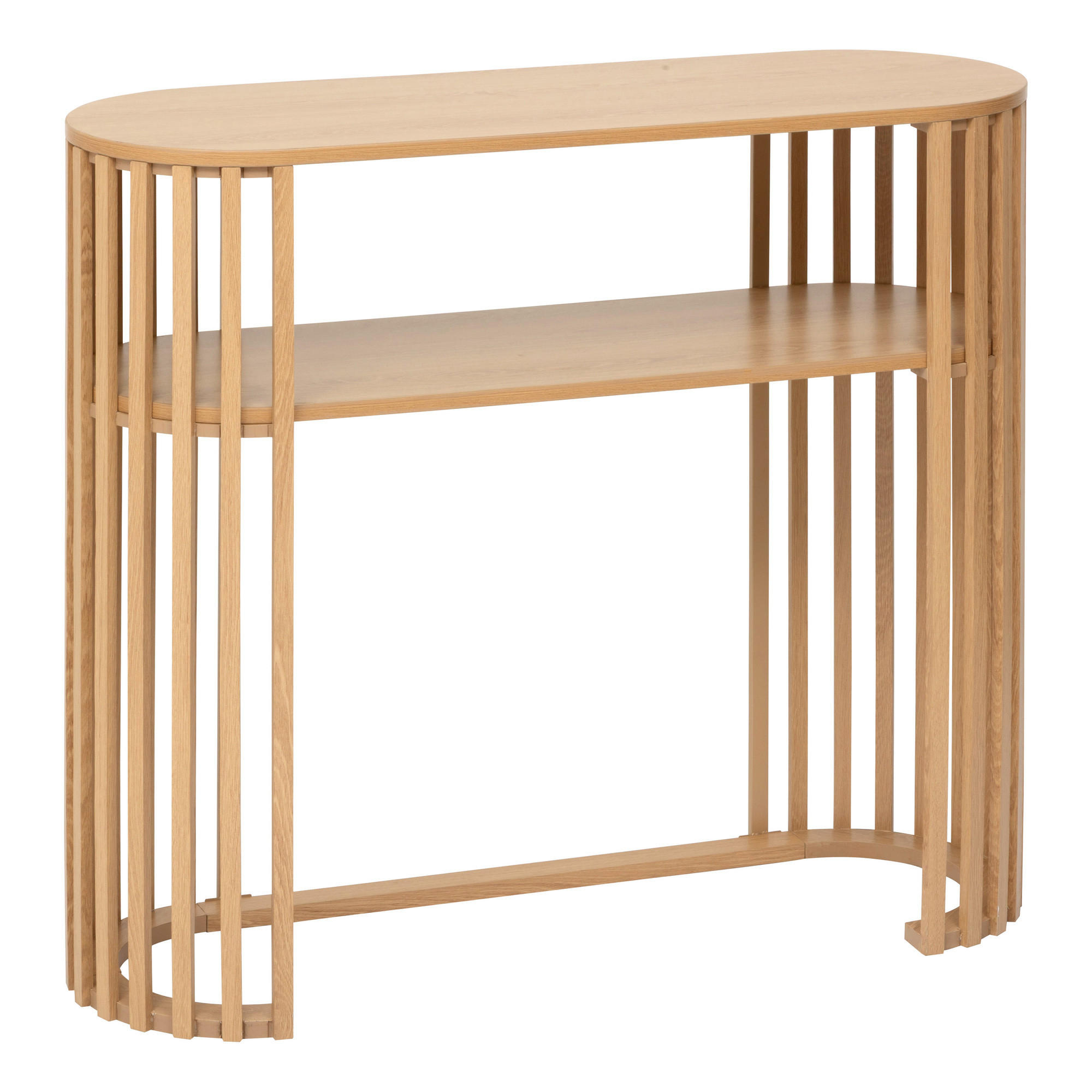 5five Simply Smart Lamellen-Konsole Beige 35x85x100 cm