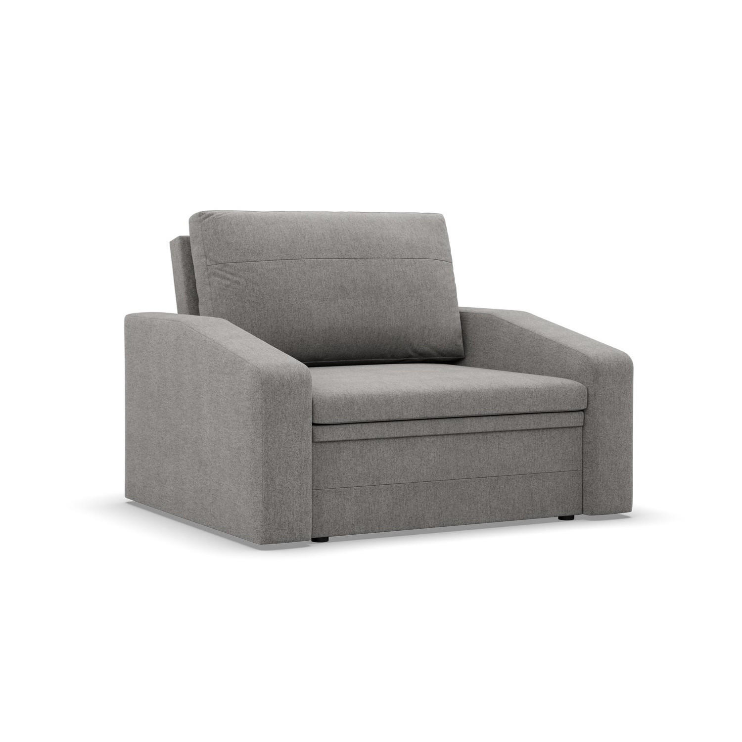LOUNGESESSEL ORBIT, 90 CM, Dunkelgrau - Dunkelgrau, Textil (118/80/87cm)