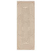 WOLLTEPPICH-LÄUFER Nuria Beige 70x200 cm - Beige, Textil (70/200cm) - benuta Pure