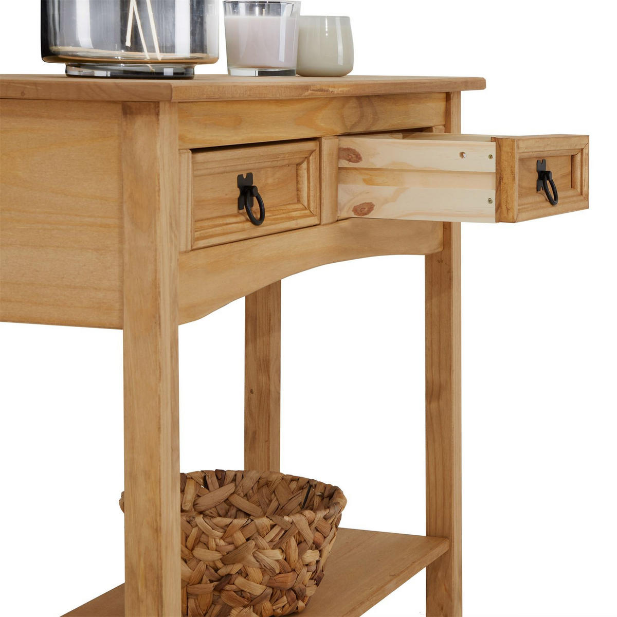 KONSOLENTISCH SALSA - Naturfarben, Holz (35/90/73cm) - CARO-Möbel