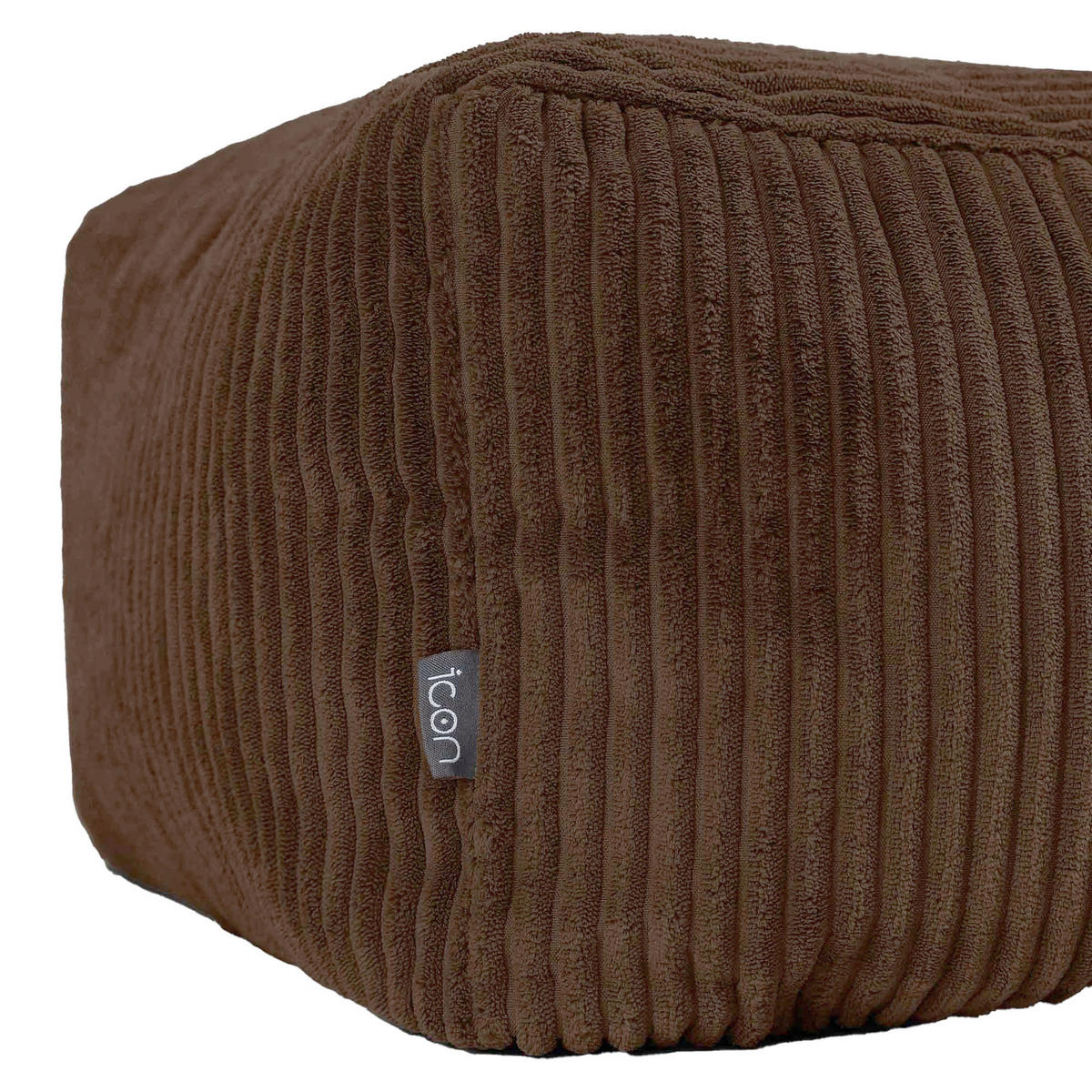SITZPOUF Amara - Braun, Textil (42/24/42cm) - icon