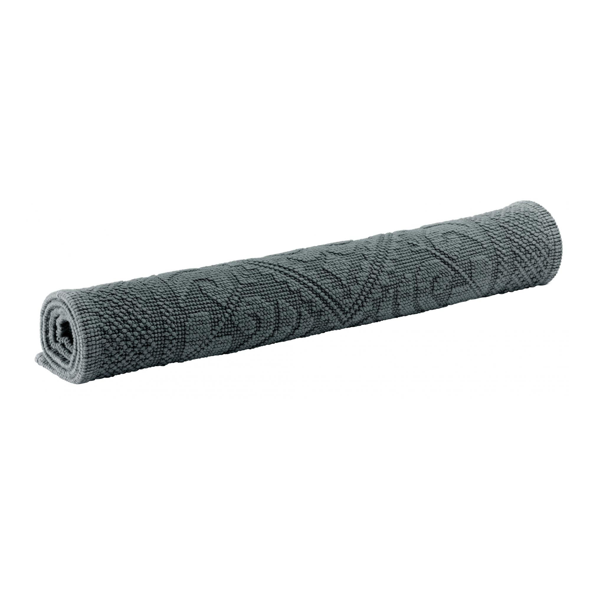 BADEMATTE Enzo thymian 70 x 140 cm - Olivgrün, Textil (70/140cm) - Vivaraise