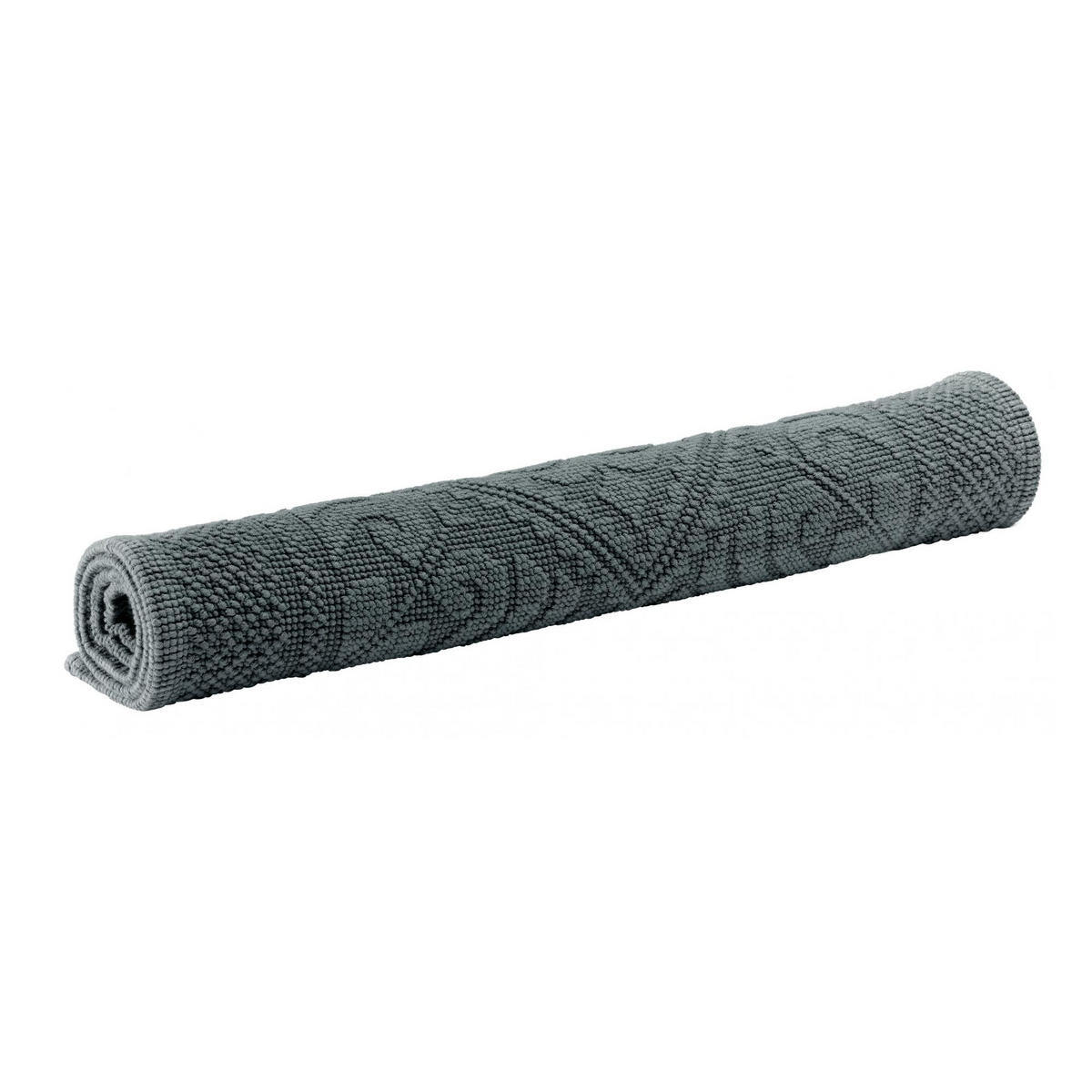 BADEMATTE Enzo thymian 54 x 64 cm - Olivgrün, Textil (54/64cm) - Vivaraise