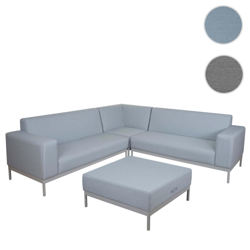 Thumbnail - MCW Ecksofa, Blau, Textil, L-Form, 245x82 cm, Wohnzimmer, Sofas & Couches, Wohnlandschaften, Ecksofas