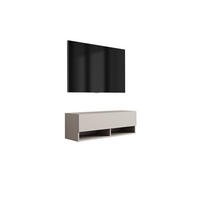 TV-LOWBOARD 100 cm Kaschmir, 100 × 32 × 34 cm - Beige, Holzwerkstoff (100/33.6/32cm) - 3XE LIVING
