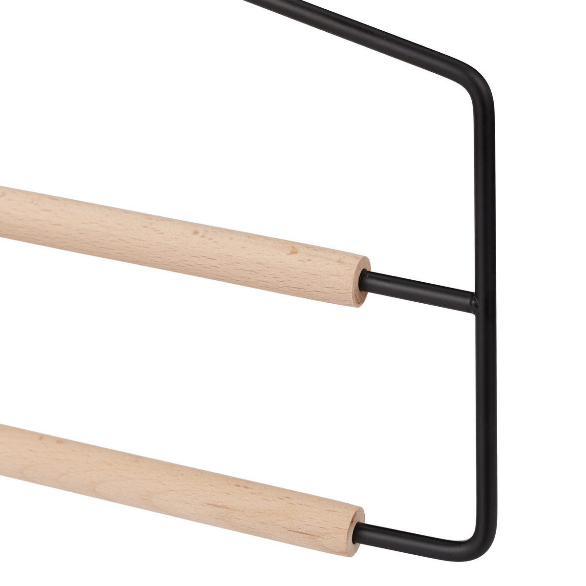 3XOBEŠALNIKI hlač - večbarvno, kovina/les (37/25.5/1cm) - Relaxdays