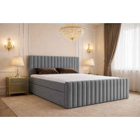 BOXBETT Benito I Grau 140x200 cm - Grau, Textil (140/200cm) - B&B Home