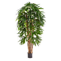 KUNSTBAUM Künstliche Steckenpalme - Noemi 210 cm - Grün, Kunststoff (210cm) - aplanta