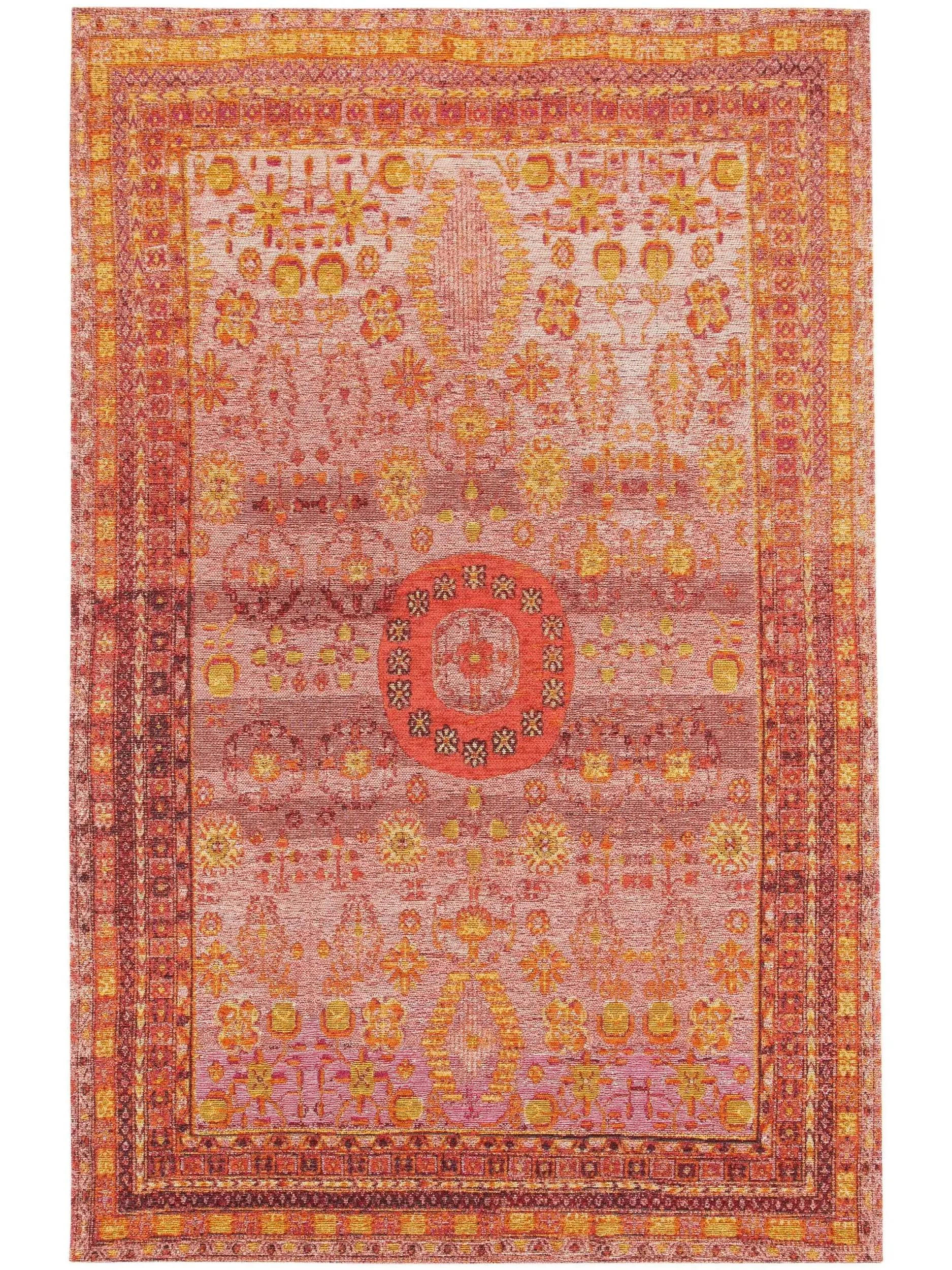 FLACHGEWEBETEPPICH Stay Rot 290x400 cm - Rot, Textil (290/400cm) - benuta Pop