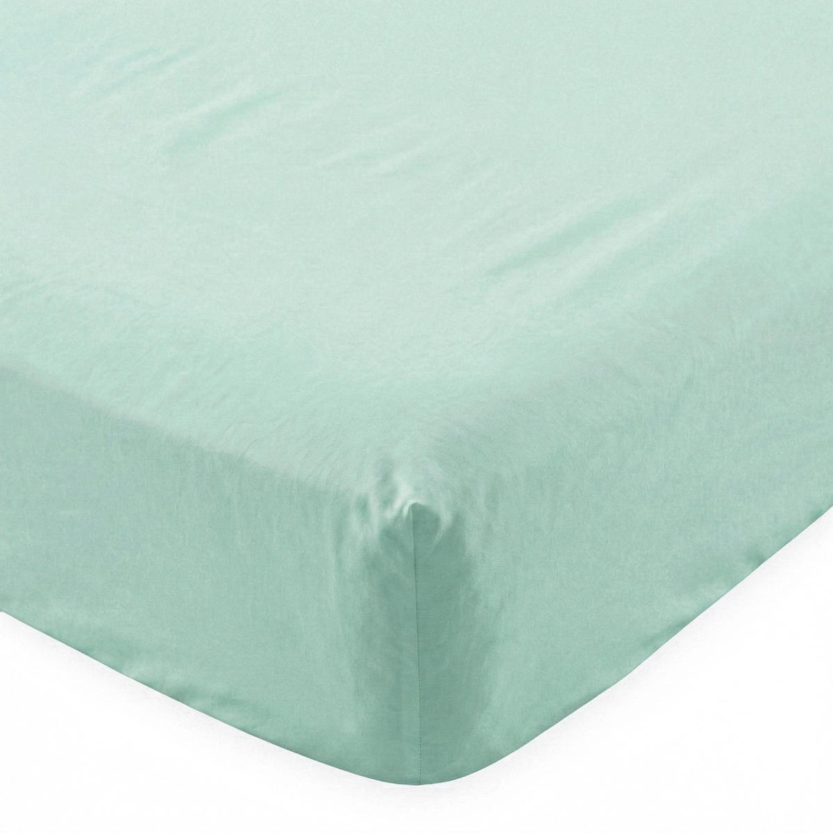 SPANNBETTTUCH basic 200x200x32 cm minze - Mintgrün, Textil (200/200cm) - Happy Friday