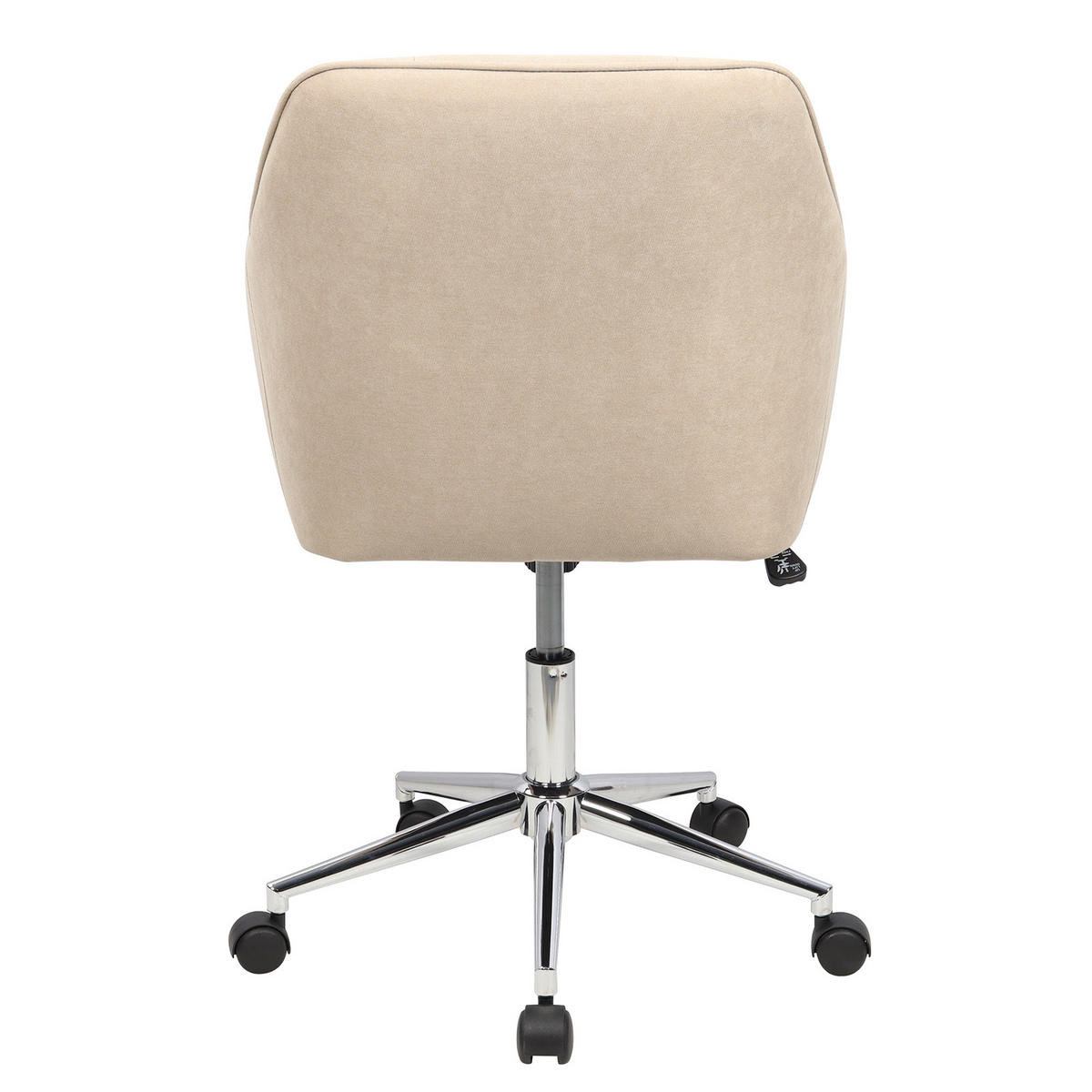 DREHSTUHL JAKE Stoffbezug beige - Beige, Textil (61/95/57cm) - SVITA