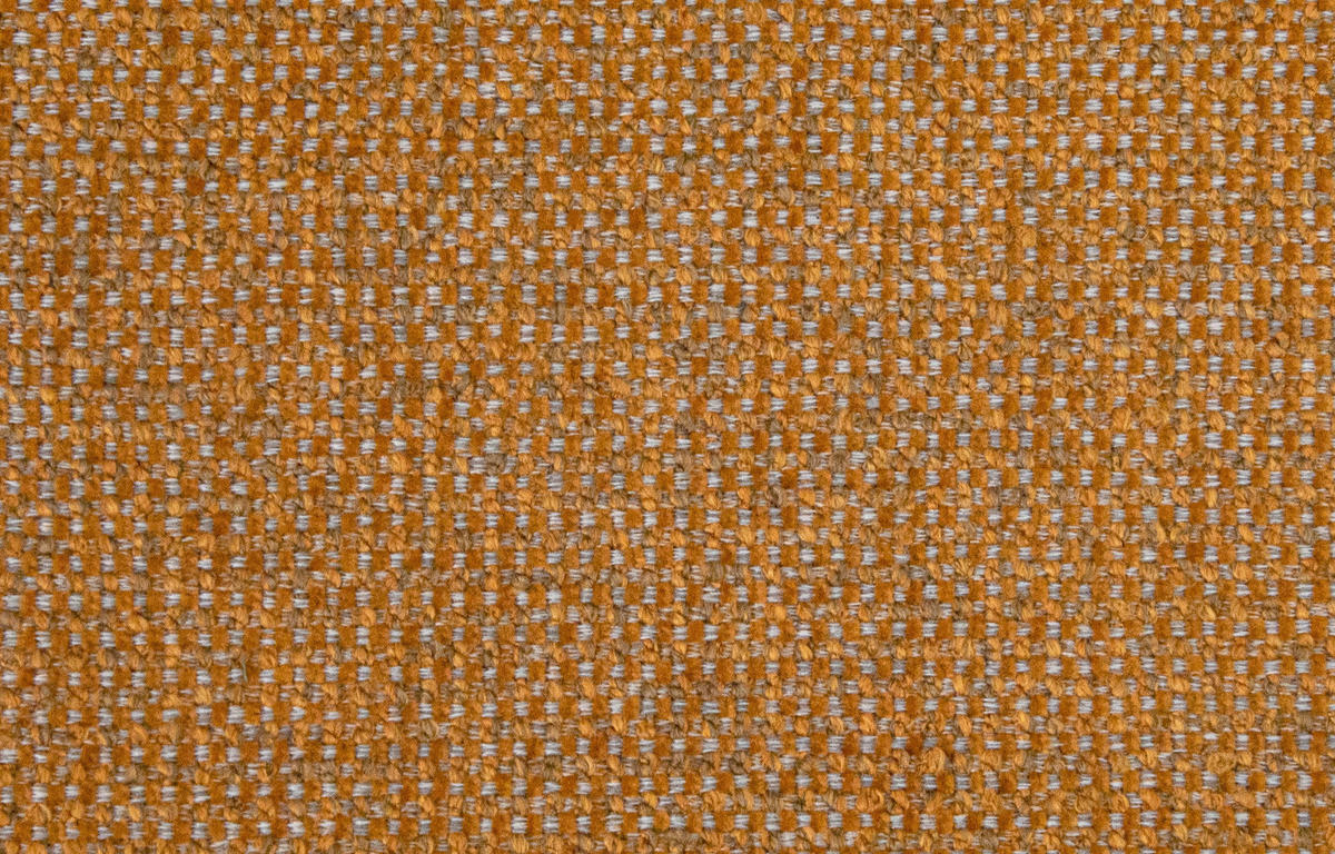 SOFA FIERO 2-Sitzer, orange - Schwarz/Orange, Holzwerkstoff/Textil (170/82/103cm) - Courtois Laville