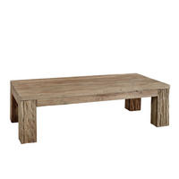 COUCHTISCH Teak 160x80x45 BASSANO #106 - Braun, Holz (160/80/45cm) - Massivmoebel24