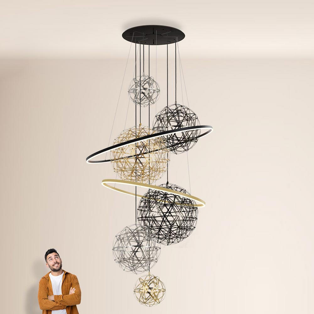 LED-GALERIELEUCHTE Fusion Mix - Multicolor, Metall (150/150/500cm) - s.luce