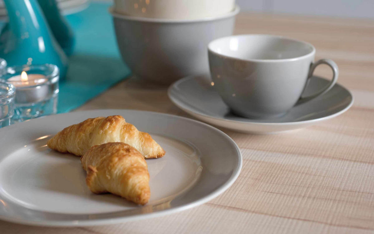 BASIC-SET Doppio Grau 12er Set - Grau, Keramik (1/1/1cm) - Ritzenhoff Breker