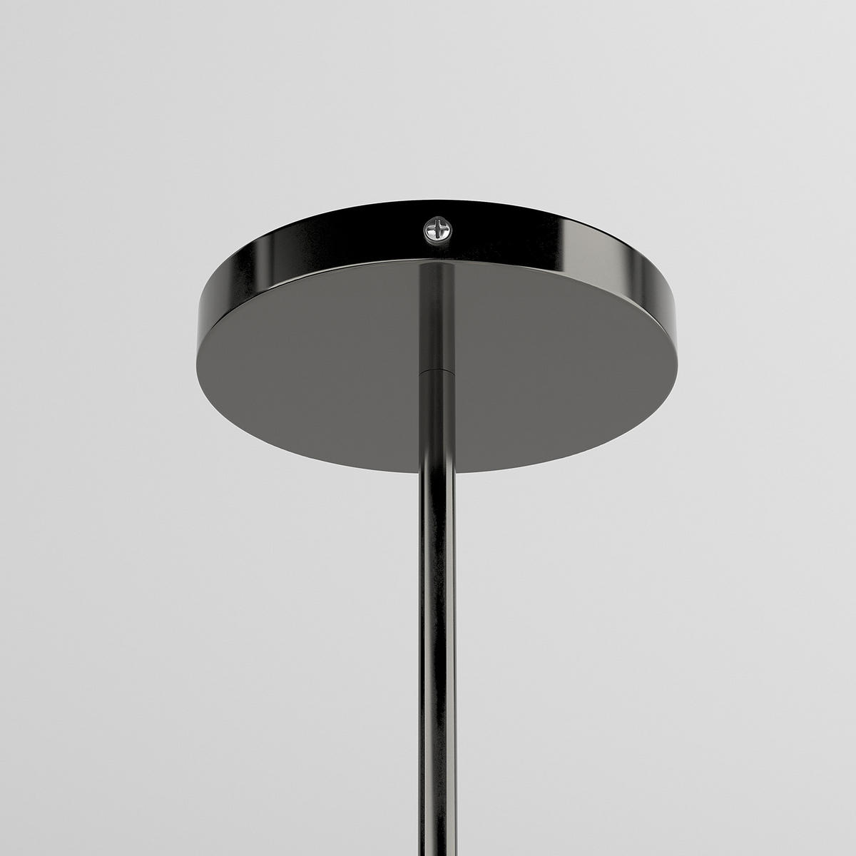 DECKENLEUCHTE - Metall / Glas - 6-flammig - Transparent/Grau, Glas/Metall (33/60/70cm) - home24