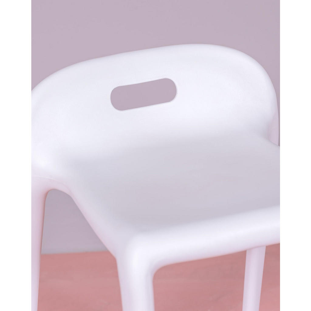 Thumbnail - Nest Dream Hocker, Weiß, Kunststoff, 1-Sitzer, 34x55x47 cm, Wohnzimmer, Hocker, Sitzhocker