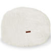 SITZSACK-HOCKER Pouf "FELLOPTIK" 45x25cm - Beige, Textil (45/25/45cm) - Green Bean