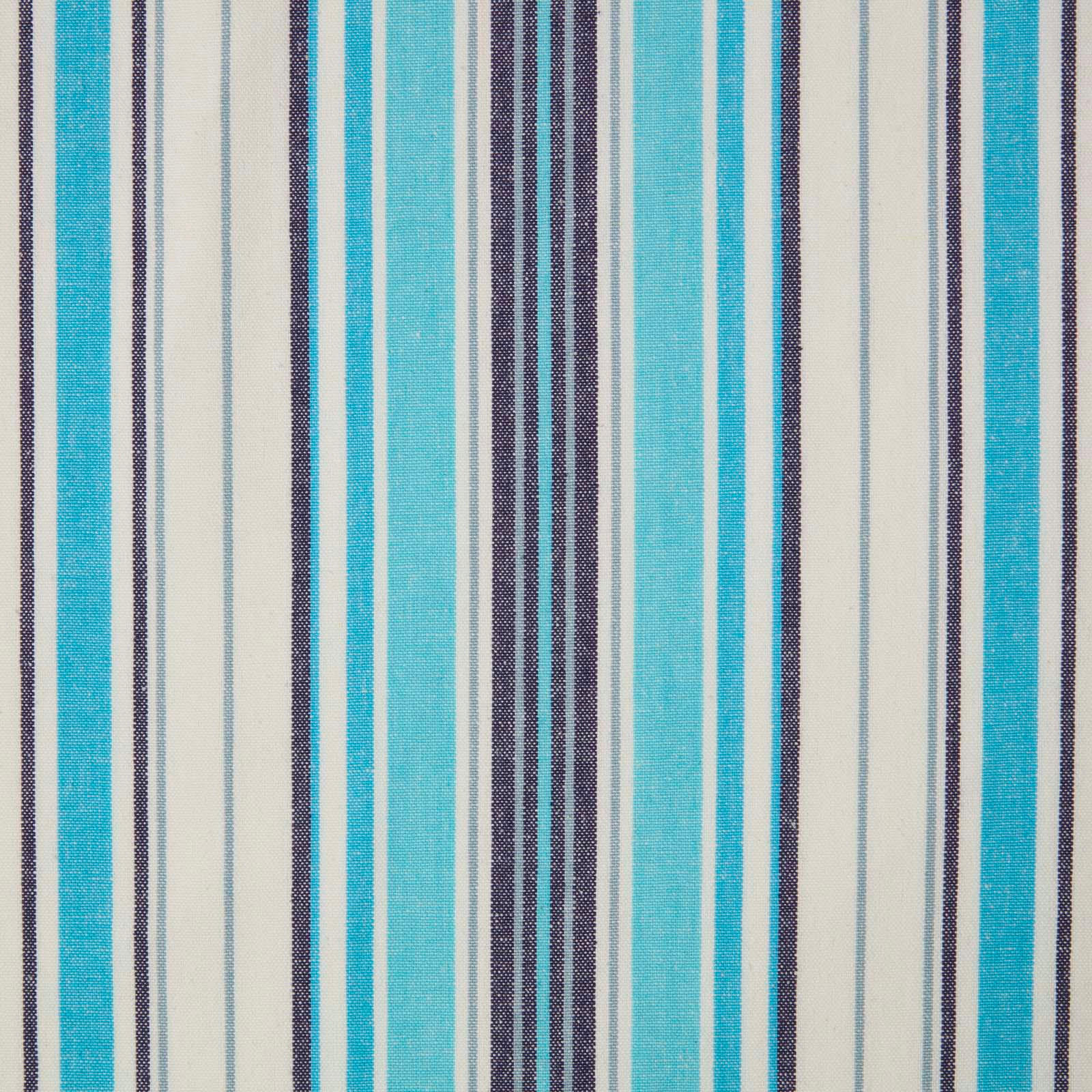 BAUMWOLLSTOFF Meterware New England blau-weiß gestreift, 150 cm - Blau, Textil (150/100cm) - Homescapes