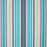 BAUMWOLLSTOFF Meterware New England blau-weiß gestreift, 150 cm - Blau, Textil (150/100cm) - Homescapes