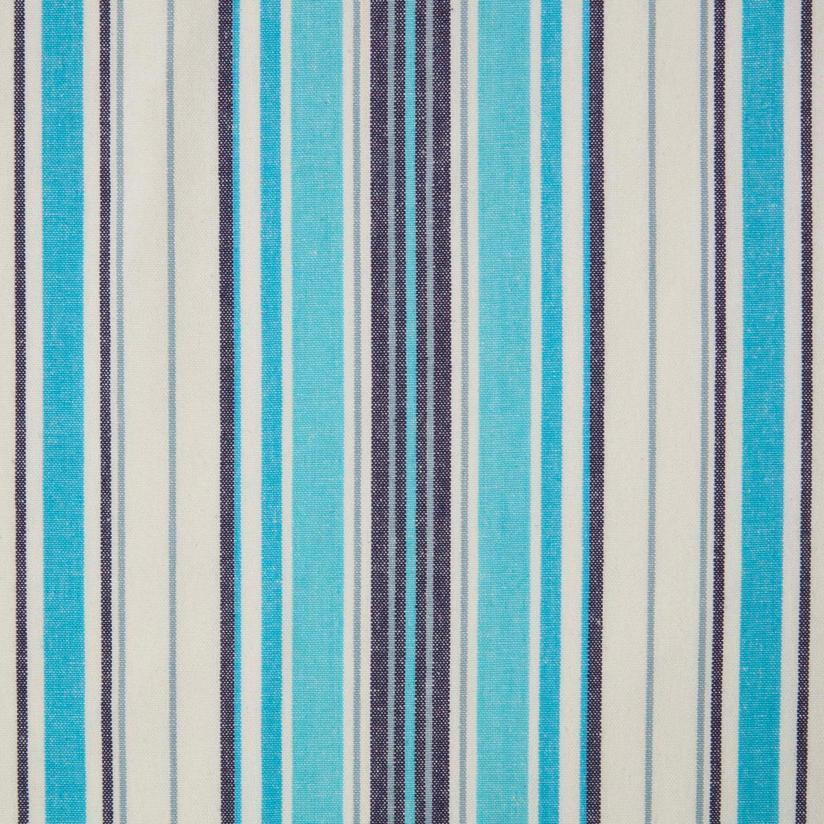 BAUMWOLLSTOFF Meterware New England blau-weiß gestreift, 150 cm - Blau, Textil (150/100cm) - Homescapes