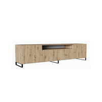 TV-SCHRANK Lyon III 200 cm, dreitürig, artisan - Eiche Artisan, Kunststoff (41/53/200cm) - Margaret Hadas24