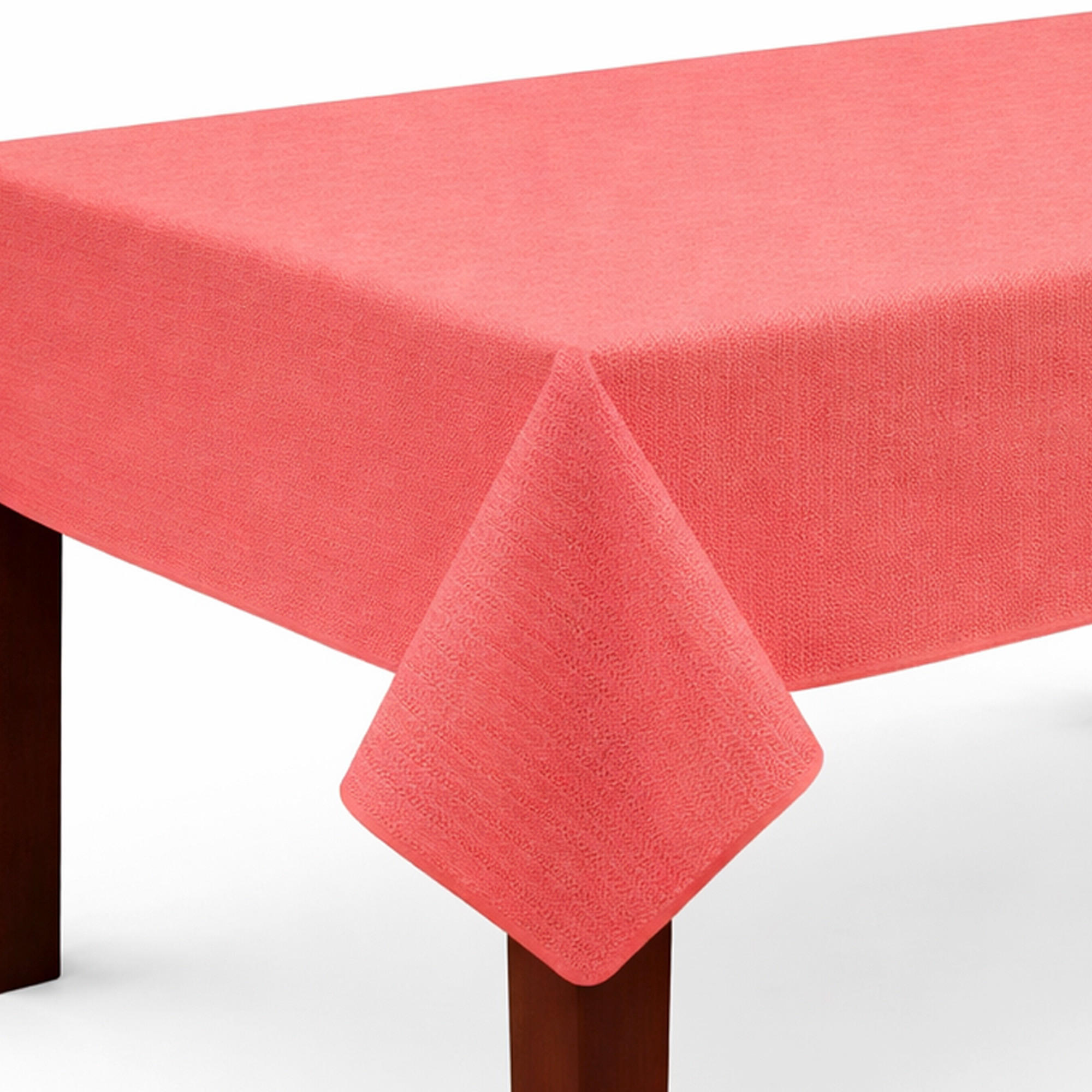TISCHDECKE Garten Weichschaum 130x160cm - Rot - Rot, Kunststoff (160/130cm) - Bestlivings