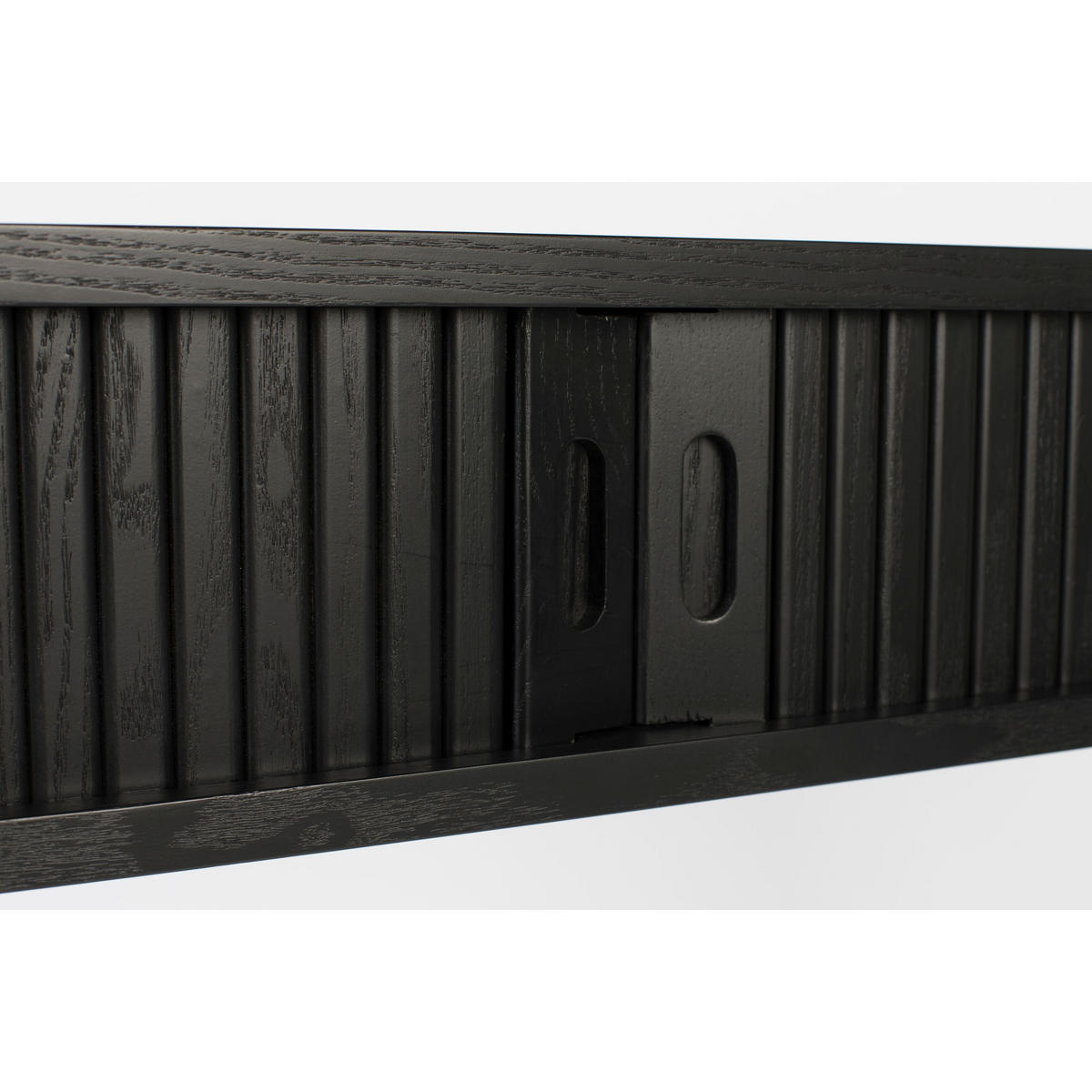 KONSOLENTISCH Barbier Holz Schwarz - Schwarz, Holz (35/120/74cm) - Zuiver