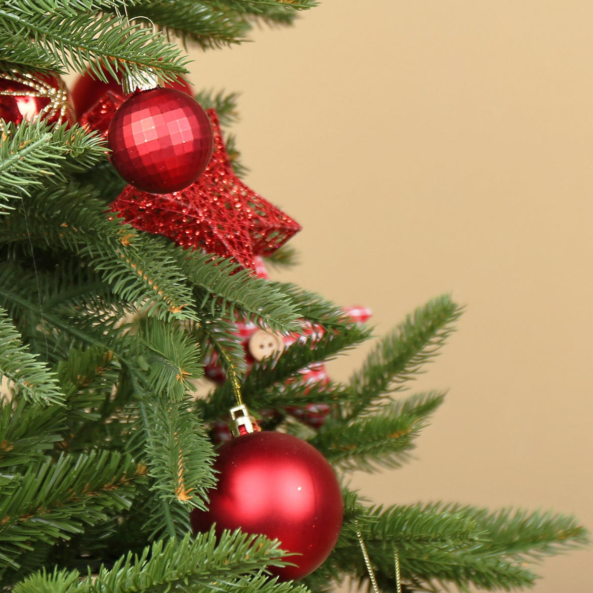 WEIHNACHTSBAUM Kunststoff Grün 109x109h150 cm - Grün, Kunststoff (150cm) - DMORA