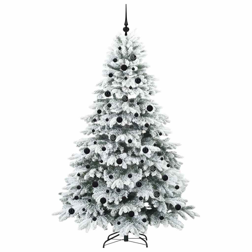 vidaXL Weihnachtsbaum Weiß 210 cm