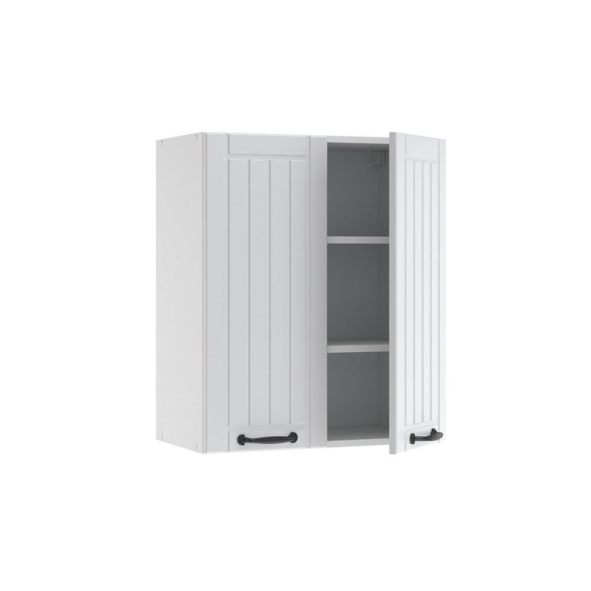 HÄNGESCHRANK Fame-Line Weiß Landhaus 60 cm - Weiß, Holzwerkstoff (60/72/34.1cm) - Vicco