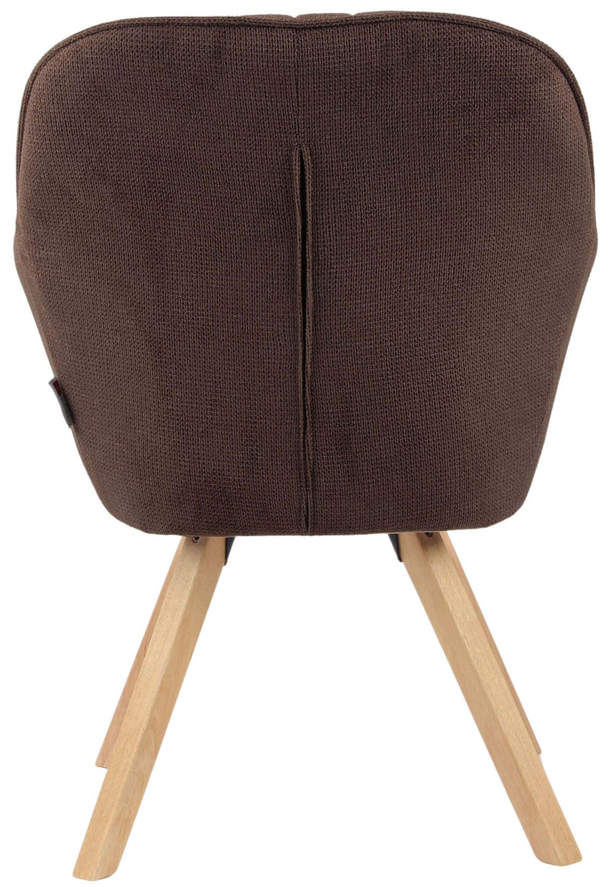 ESSZIMMERSTUHL Matera, drehbar - Braun/Naturfarben, Naturmaterialien/Textil (59/84/61cm) - Mr. Deko