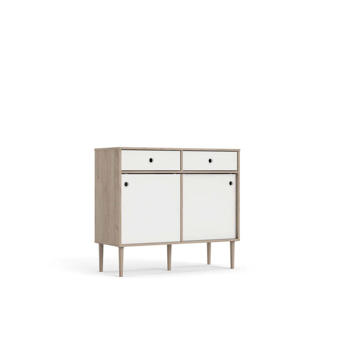 KOMMODE weiß - Weiß, Holzwerkstoff (99/89/41cm) - ebuy24