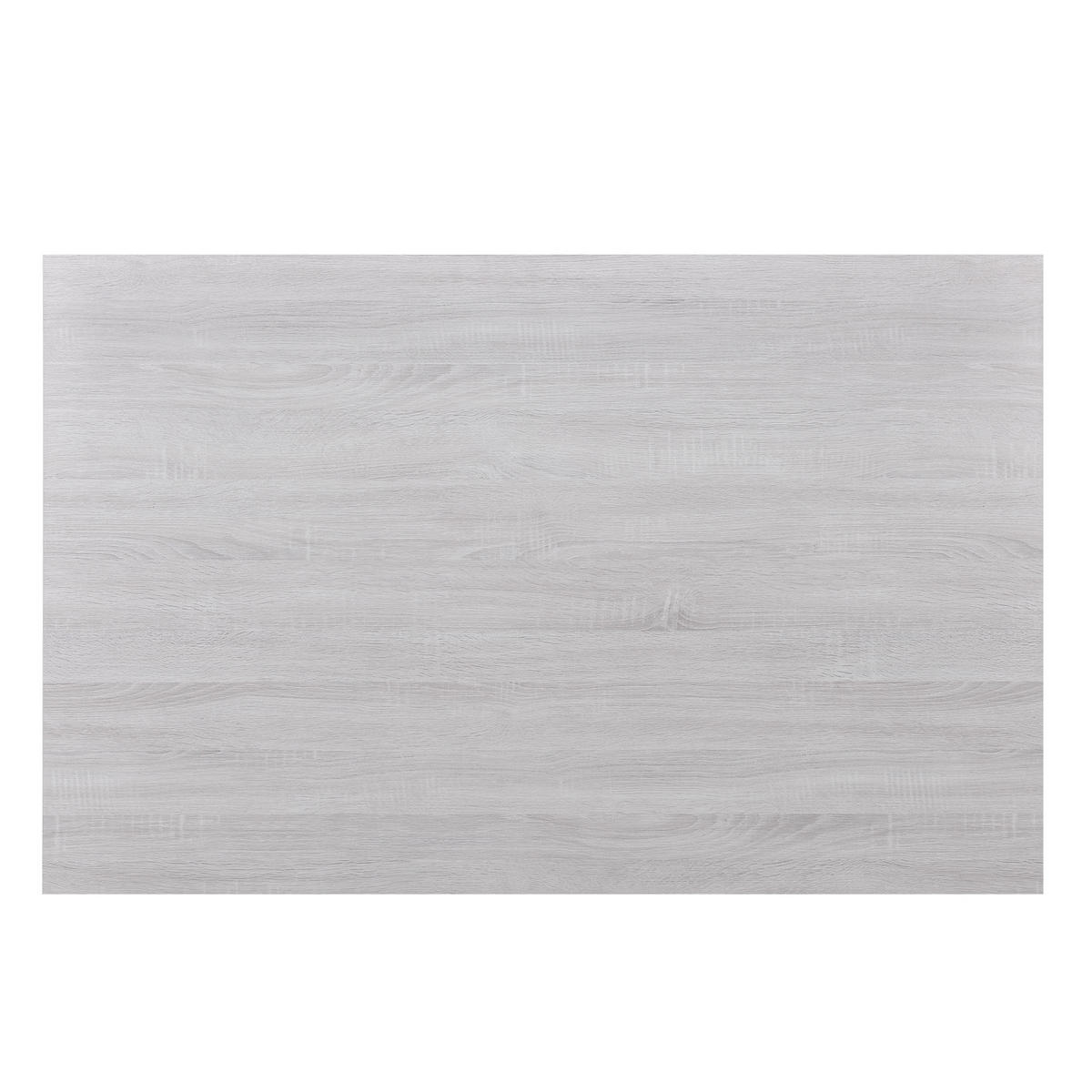 TISCHGRUPPE Forssa - Eichefarben/Hellgrau, Holz/Holzwerkstoff (140/77/90cm) - [en.casa]