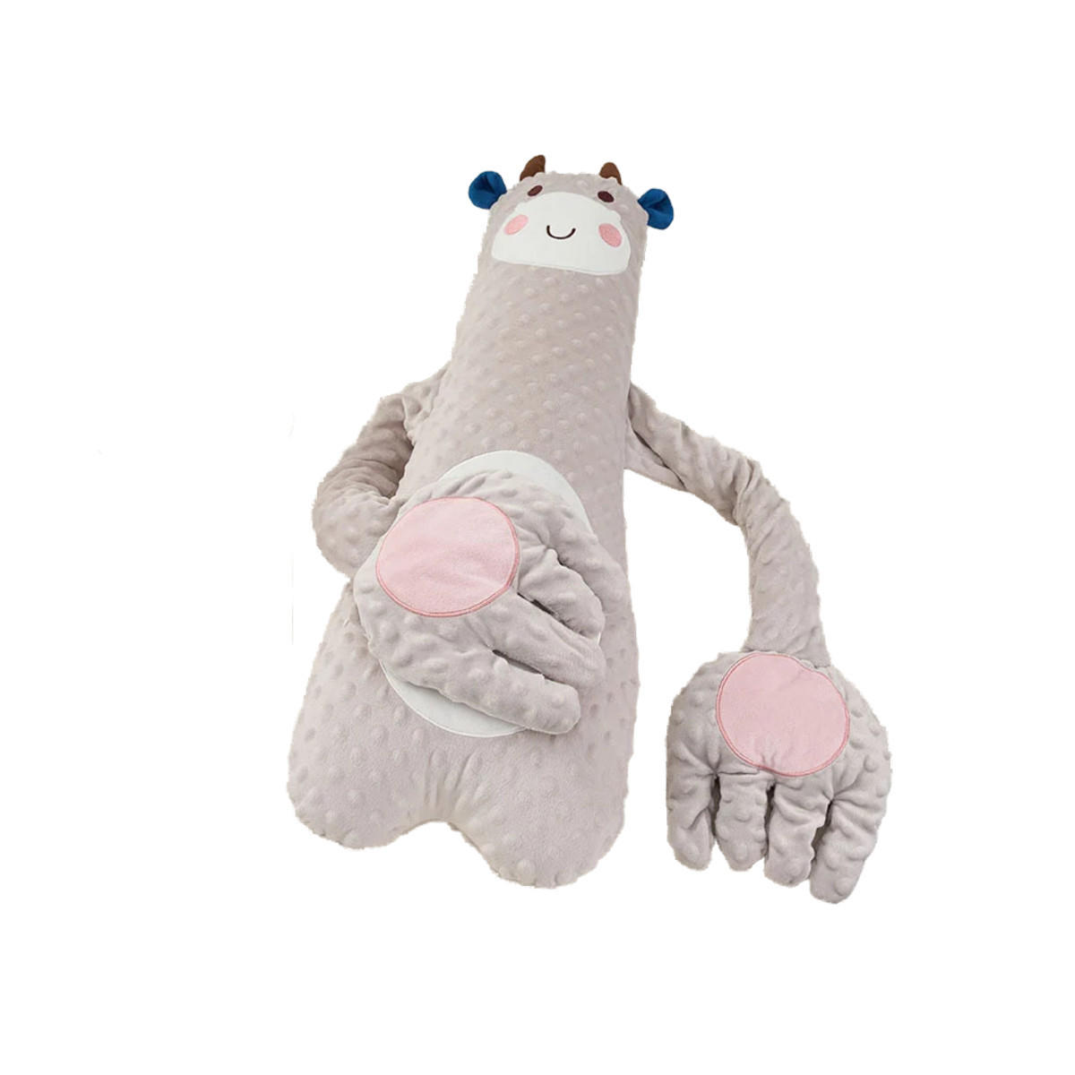 KUSCHELTIER 28/10/64 cm - Grau, Textil (28/64cm) - Authentics