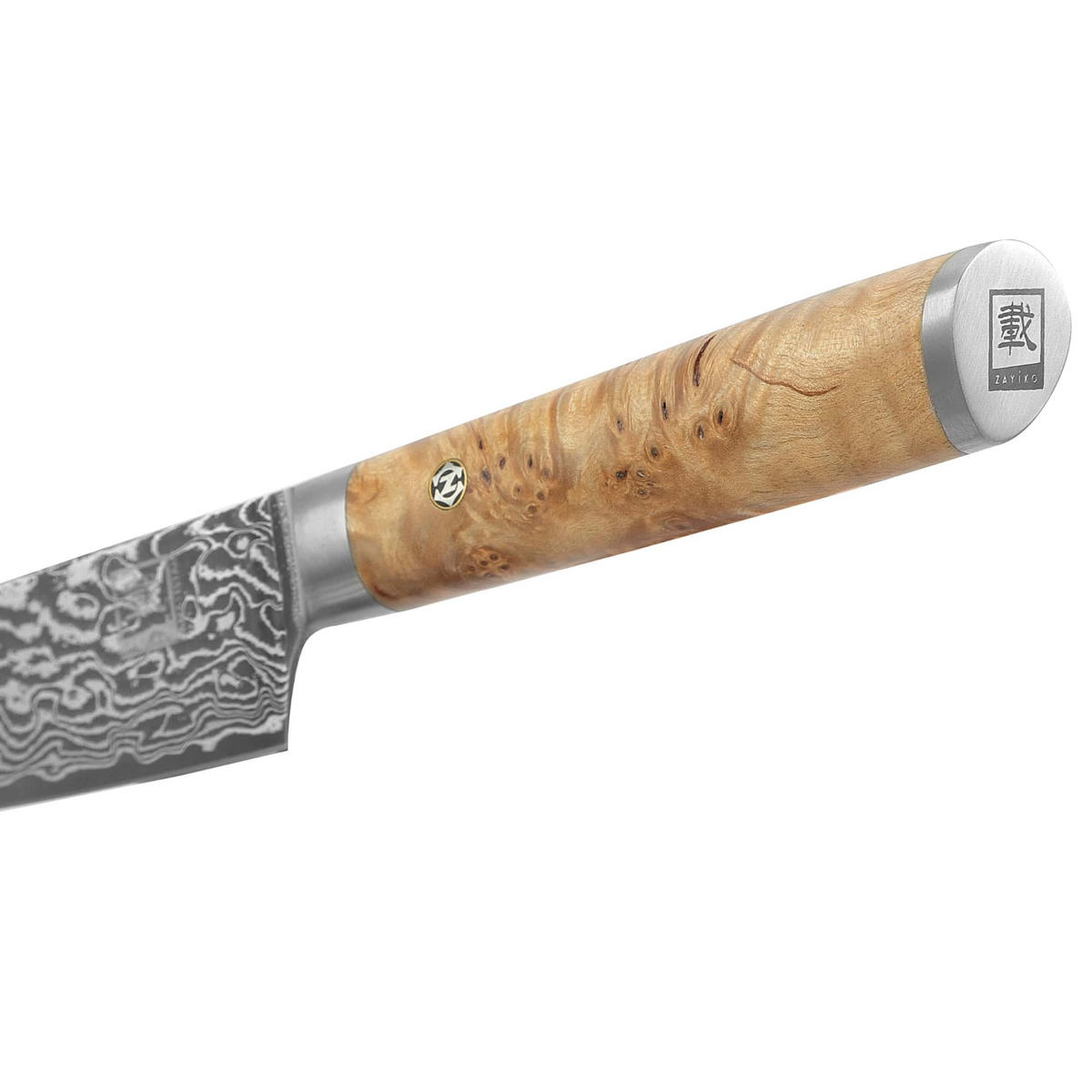 OFFICEMESSER 10 cm - Birkefarben, Holz/Metall (21cm) - Zayiko