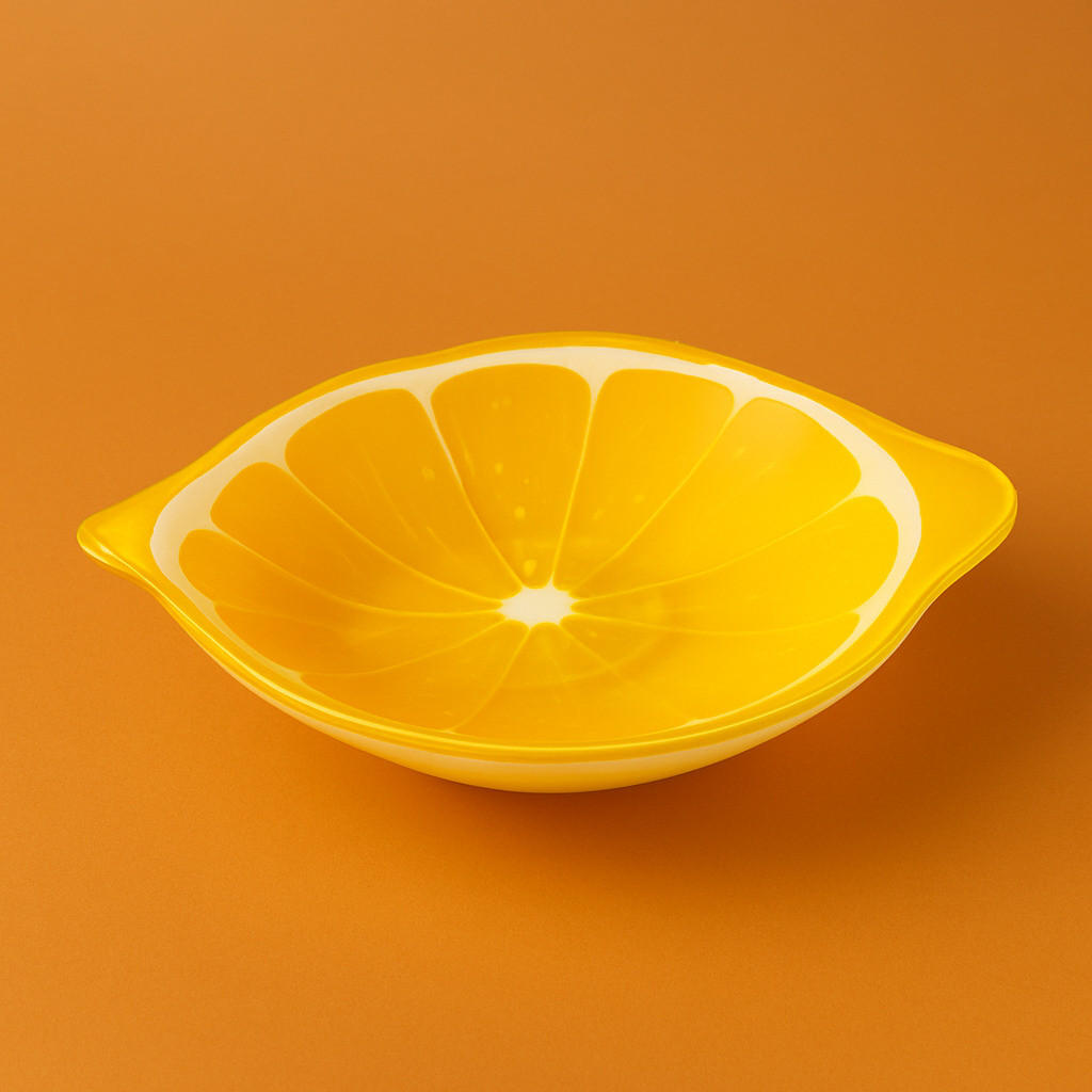 SERVIERSCHALE Aria Fresh Gelb 13x18xh3 cm Glas - Gelb, Glas (18/3/13cm) - Mondex