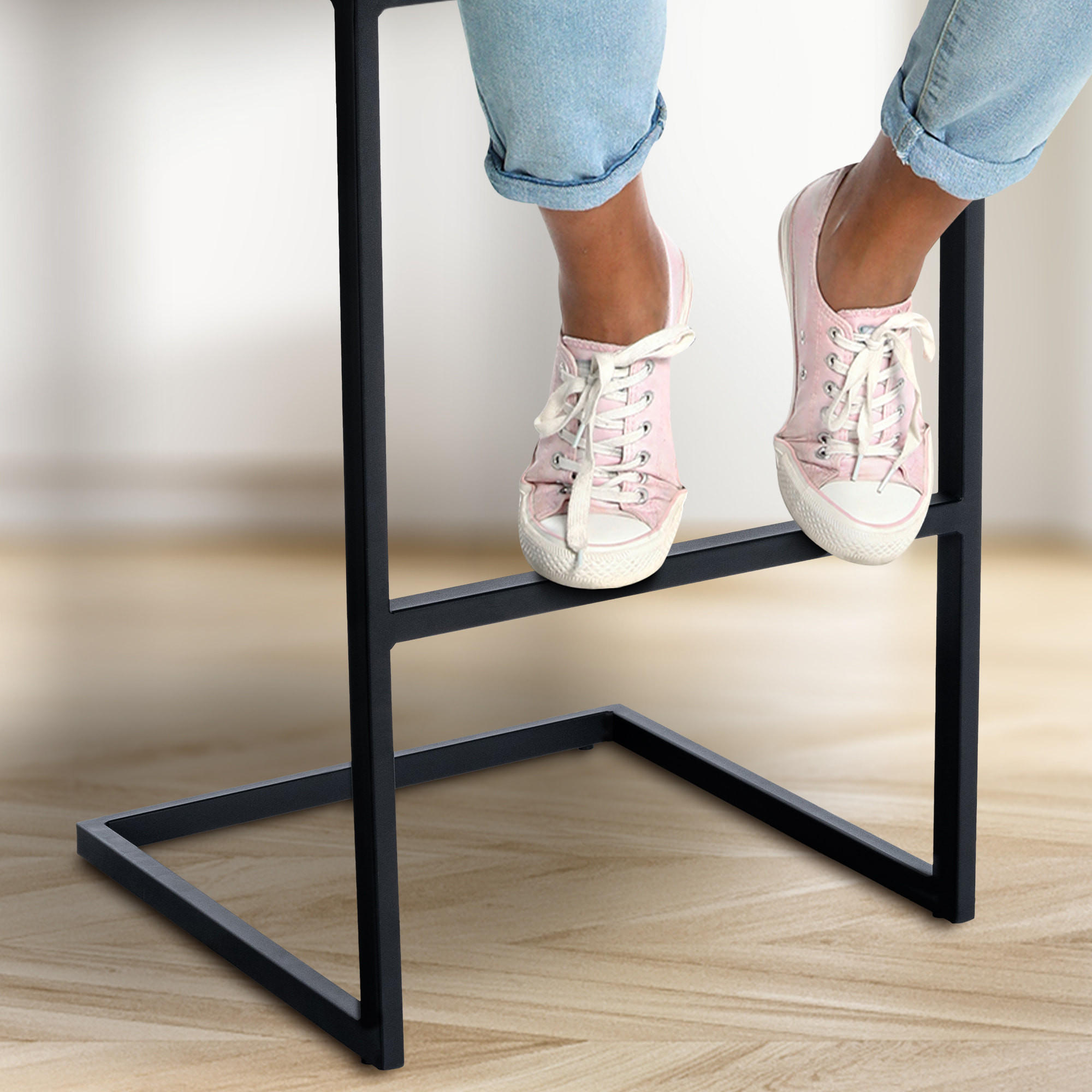 Thumbnail - Deluke Barhocker, Grün, Textil, 43x104x53 cm, Esszimmer, Barmöbel, Barhocker