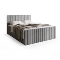 BOXSPRINGBETT Dream Duo mit Topper 140/200 Grau - Grau, Kunststoff (140/200cm) - Bromarkt