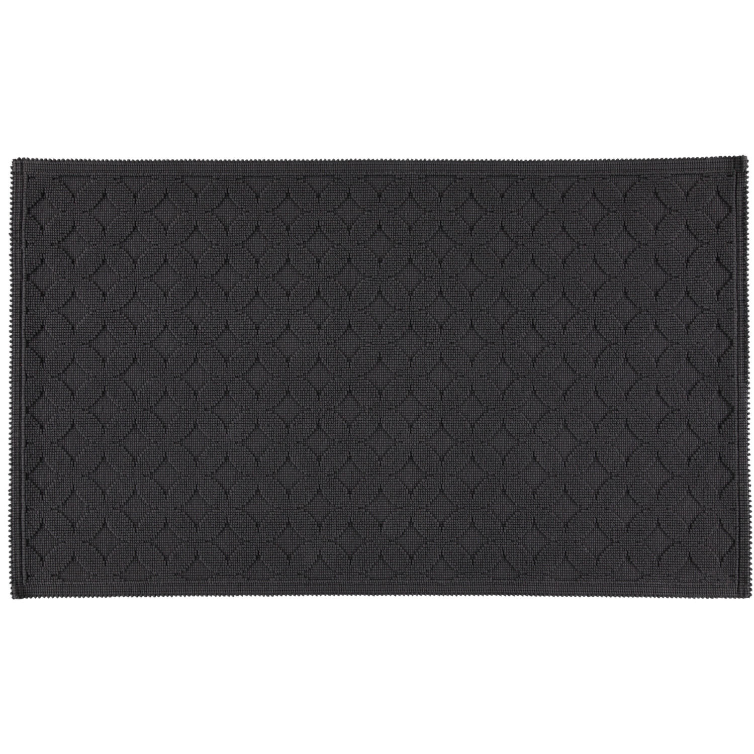 BADEMATTEN SEASIDE ZINN - 02 - Dunkelgrau, Textil (70/120cm) - Rhomtuft