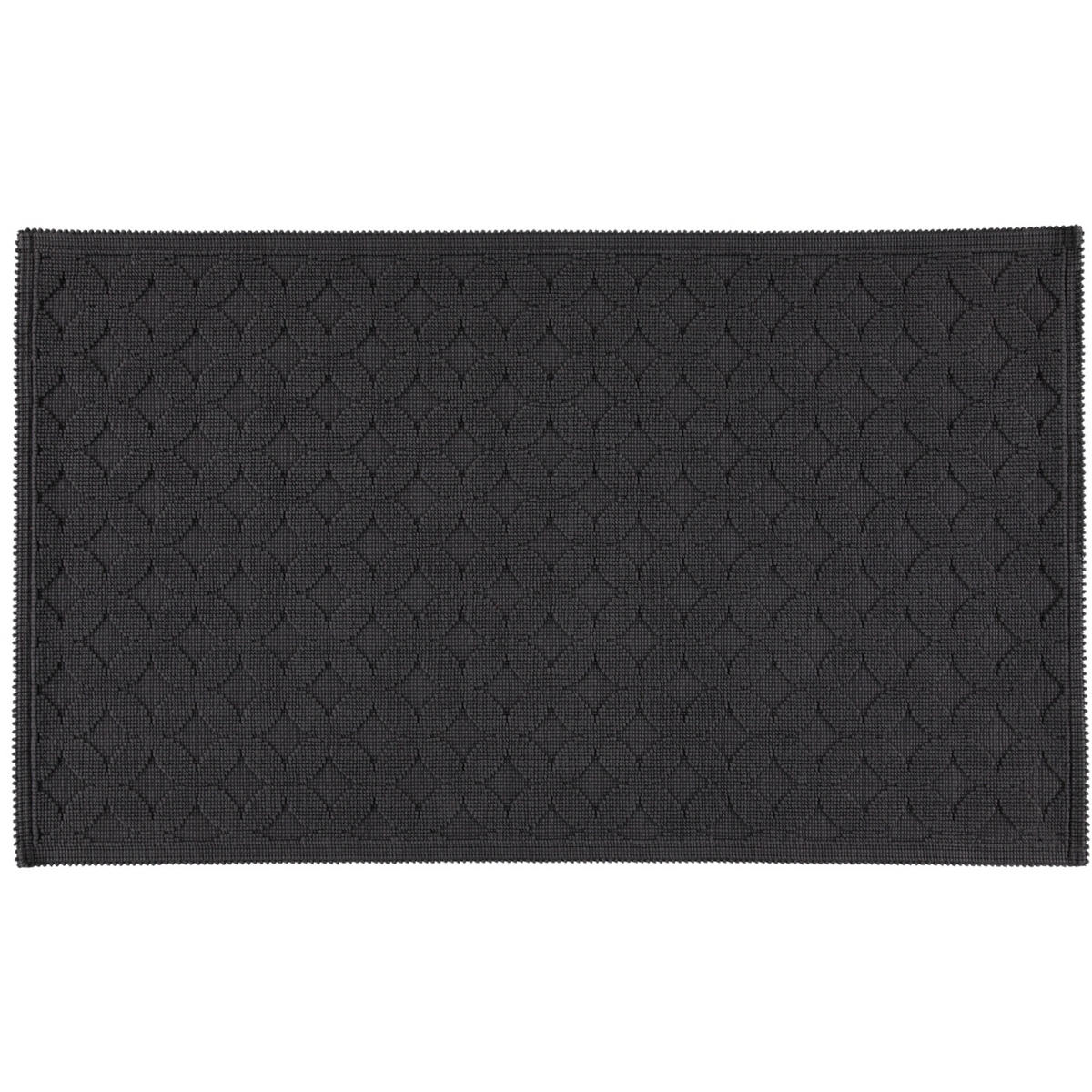 BADEMATTEN SEASIDE ZINN - 02 - Dunkelgrau, Textil (70/120cm) - Rhomtuft