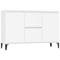 SIDEBOARD Weiß 102x35x70 cm Holzwerkstoff - Weiß, Holzwerkstoff (104/70/35cm) - furnicato
